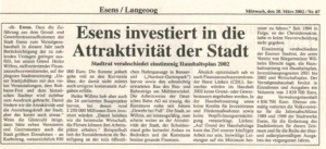 Attraktivität der Stadt