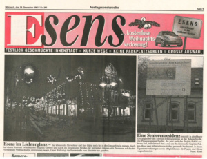 Esens im Lichterglanz