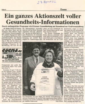 Esenser Gesundheitstag
