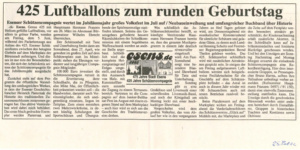 Jubiläum Schützencompagnie