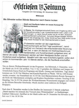 Konzept Weihnachtsmarkt