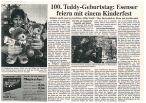 Teddy-Geburtstag