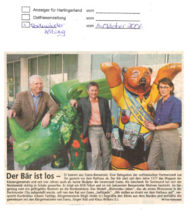 Bär Geschenk für Dortmund