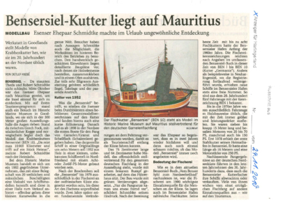 Bensersiel-Kutter