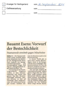 Bestechlichkeit