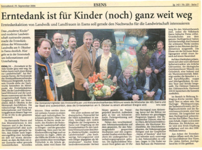 Erntedank