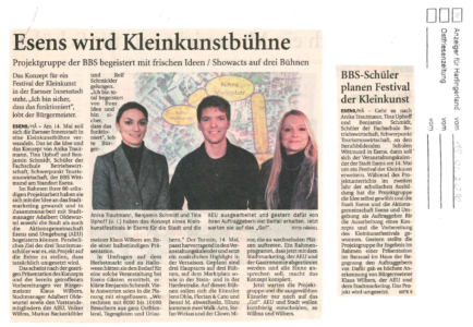 Esens wird Kleinkunstbühne