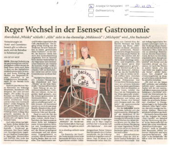 Esenser Gastronomie