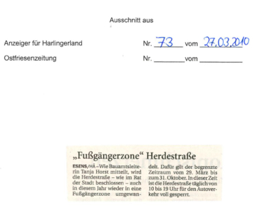 Fußgängerzone Herdestraße (2)