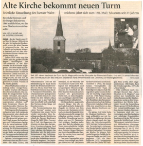 Kirche bekommt neuen Turm-1
