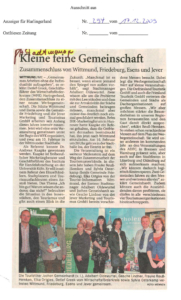 Kleine feine Gemeinschaft