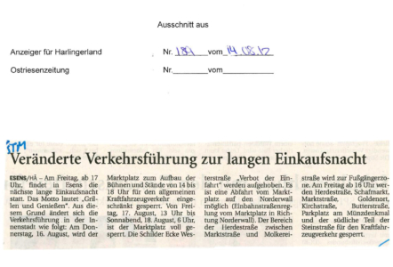 Lange Einkaufsnacht