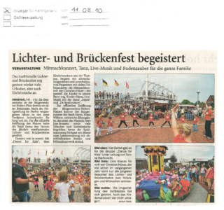 Lichter und Brückenfest