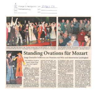 Mozart Aufführung