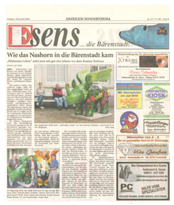 Nashorn in der Bärenstadt