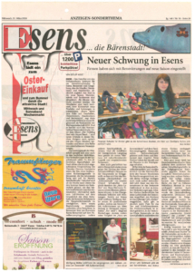 Neuer Schwung in Esens
