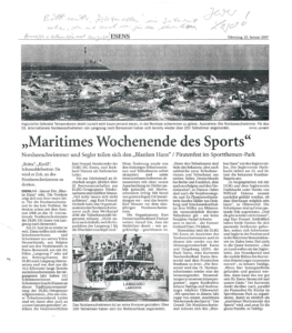 Nordseeschwimmen