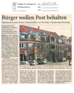 Poststandort soll erhalten bleiben