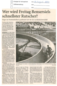 Schnellster Rutscher