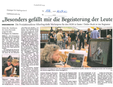 Spots für NDR (2)