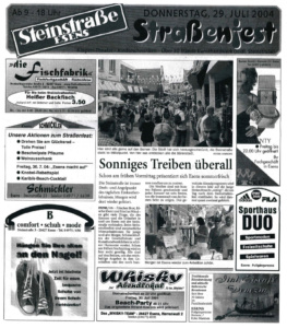 Steinstraßenfest