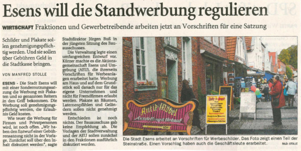 Werbung regulieren