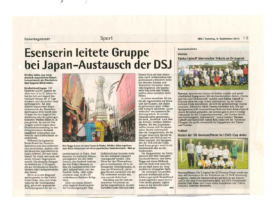deutsch japanischer Ausstausch