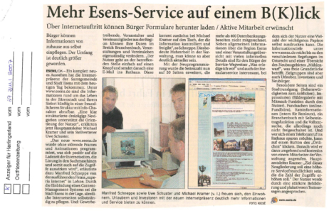 neuer Internetauftritt